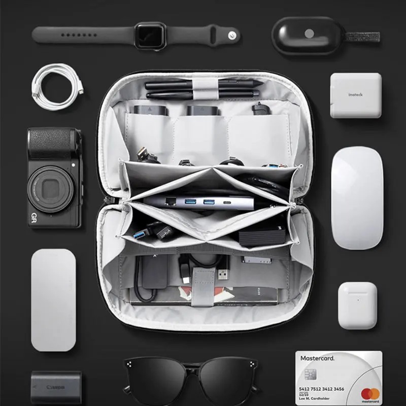 Travel Accessories - 다기능 디지털 액세서리 가방, 업그레이드된 방수