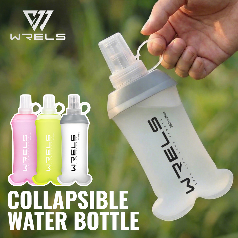 Water Bottle Collapsible - WRELS 190ml 250ml 350ml 500ml 물병