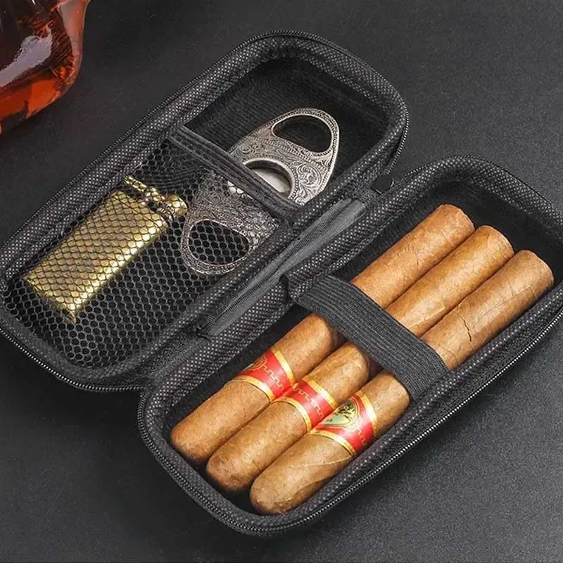 Travel Accessories - 휴대용 시가 케이스 EVA 경량 여행용
