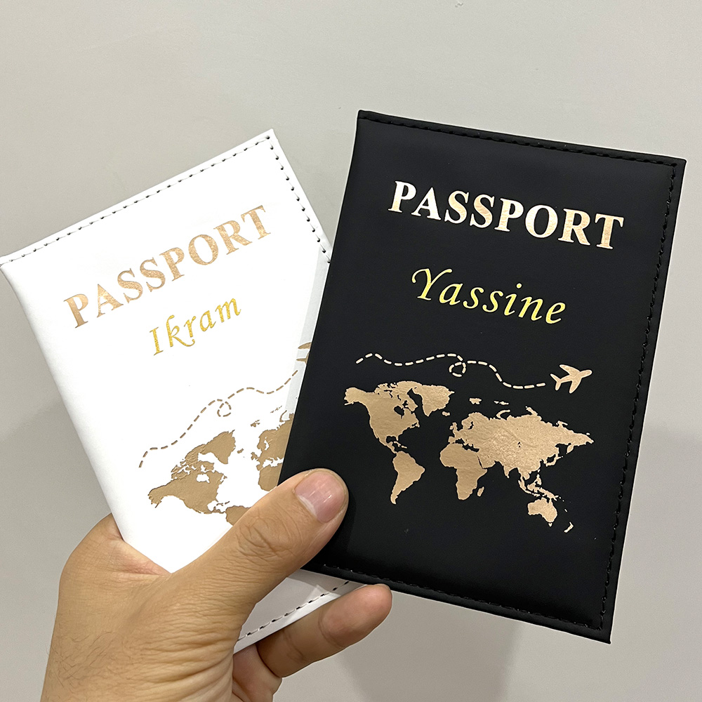 Travel Accessories Gifts For Women - 새로운 귀여운 맞춤형 여권 커버 비행기