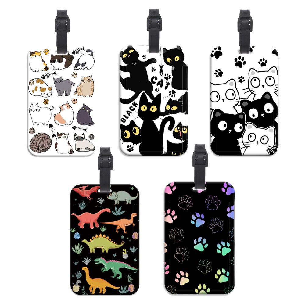 Travel Accessories List - 분실 방지 플라스틱 수하물 태그 예술적인