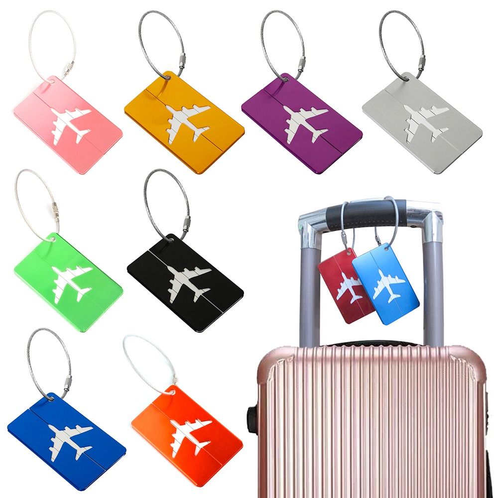 Travel Accessories List - 알루미늄 여행 수하물 태그, 재사용 가능한