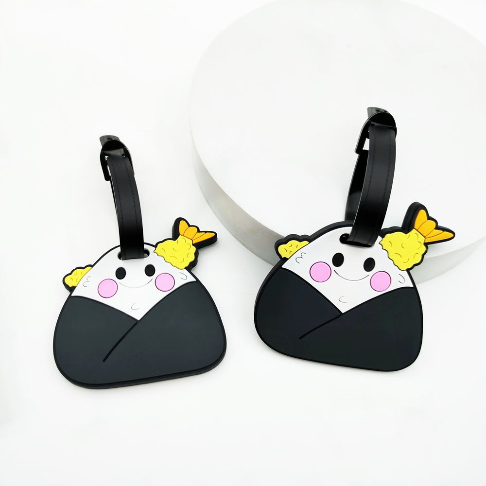 Travel Accessories List - Zongzi 귀여운 음식 수하물 태그 걸이식