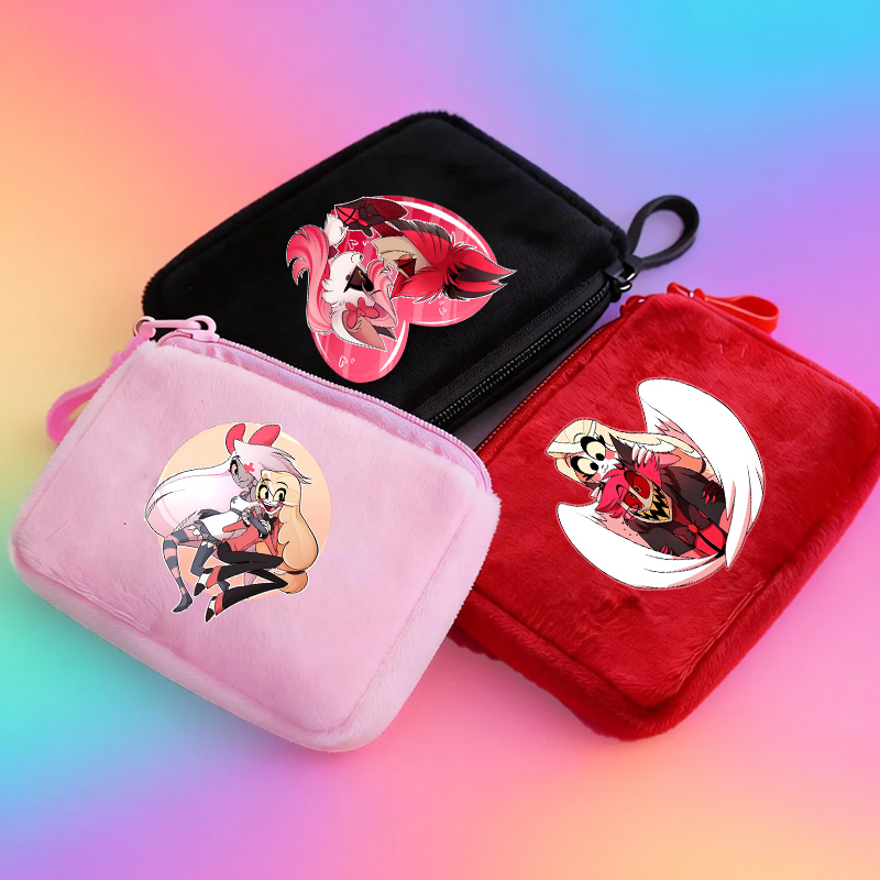 Travel Accessories Cute - Hazbins 호텔 시리즈 미니 지갑 만화