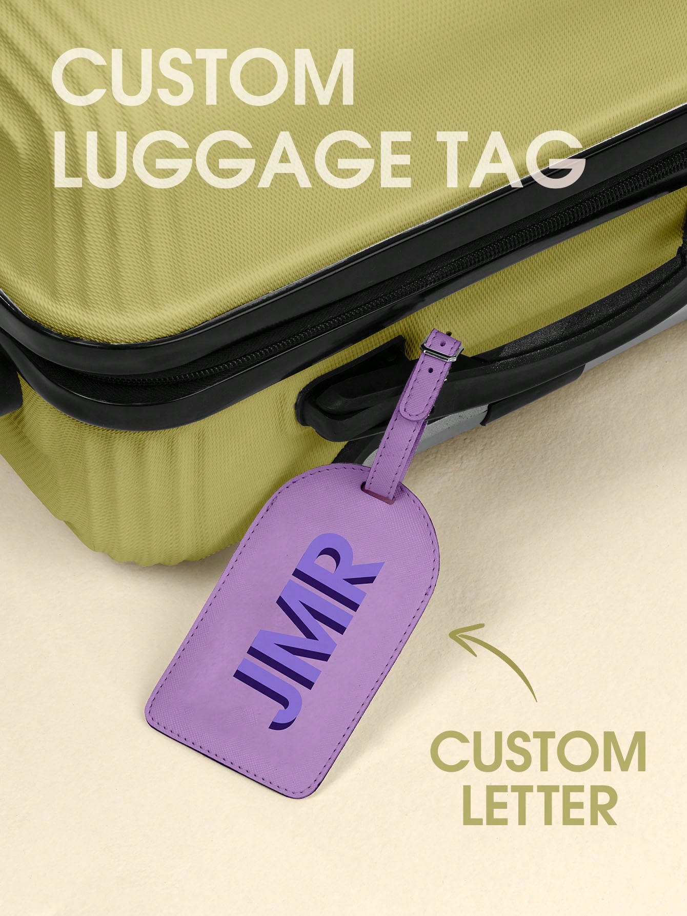 개인 맞춤 이니셜 러기지 태그, PU 가죽 여행 가방  - Luggage Tag Leather 리뷰 및 가격