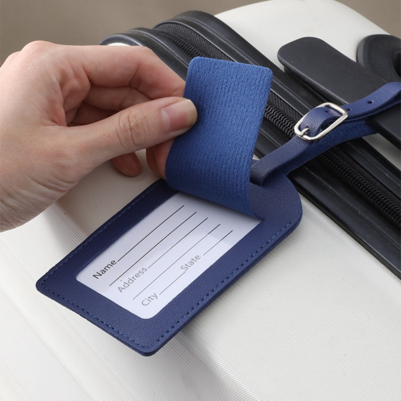 여성 남성 수하물 태그 PU 가죽 여행용품 여행 가방  - Luggage Tag Leather 리뷰 및 가격