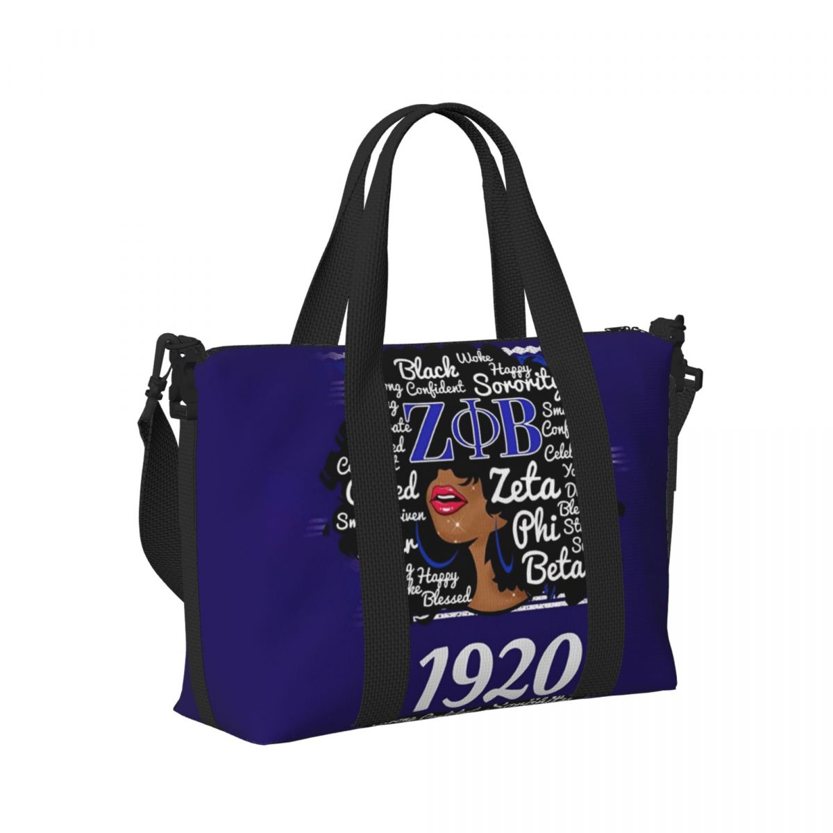 사용자 정의 Zeta Phi 베타 여학생 클럽 토트 백 - Travel Accessories Greece 리뷰 및 가격