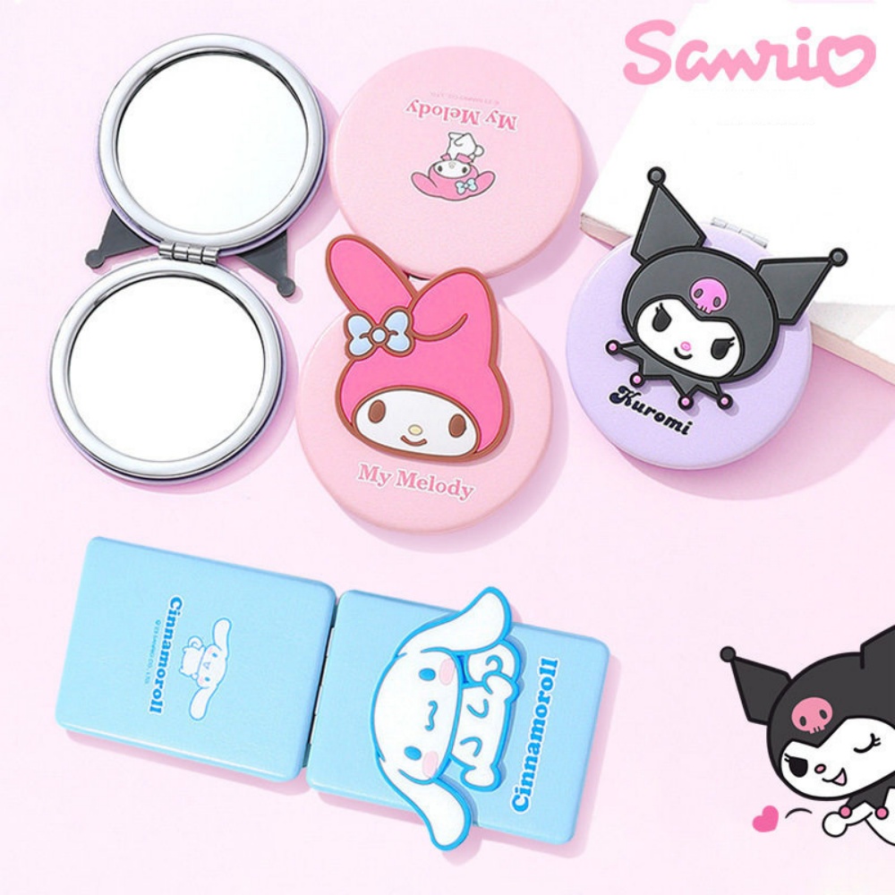 정품 산리오 시나모롤 멜로디 접이식 양면 거울 여성 여 - Travel Accessories In Japan 리뷰 및 가격