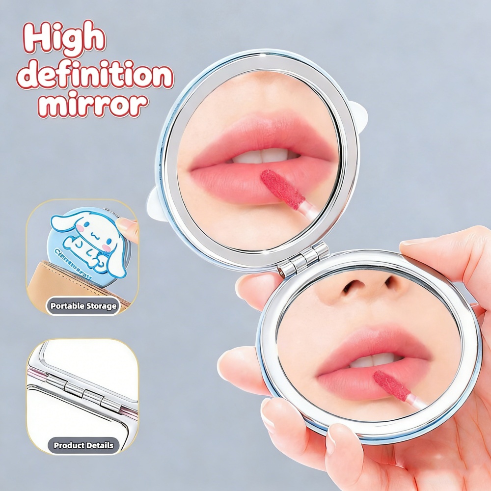 정품 산리오 시나모롤 멜로디 접이식 양면 거울 여성 여 - Travel Accessories In Japan 리뷰 및 가격