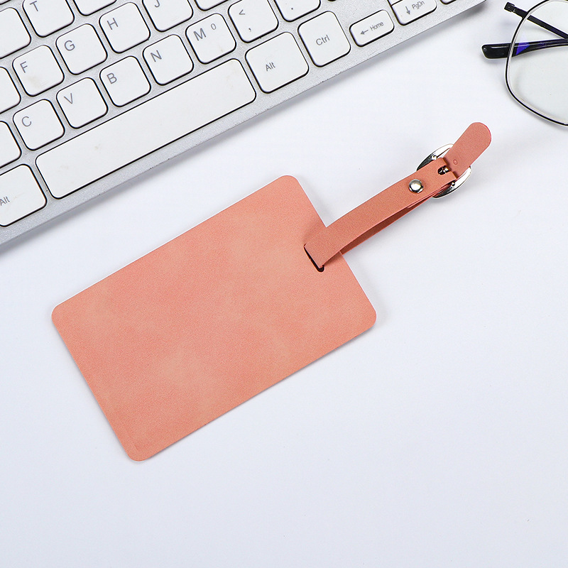 단색 PU 가죽 러기지 태그, 수하물 태그, 비행기 탑 - Luggage Tag Leather 리뷰 및 가격