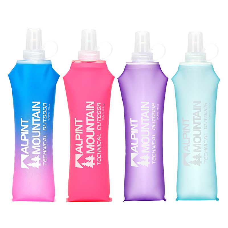 500ml 접이식 누수 방지 소프트 물병 (하이드레이션 - Water Bottle Collapsible 리뷰 및 가격