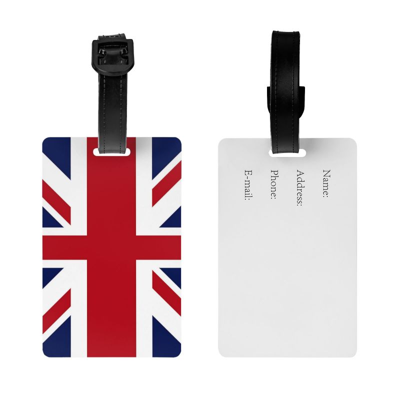 레트로 유니언 잭 러기지 태그(이름 카드 및 개인 정보 - Travel Accessories Name 리뷰 및 가격