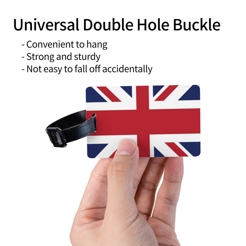 레트로 유니언 잭 러기지 태그(이름 카드 및 개인 정보 - Travel Accessories Name 리뷰 및 가격