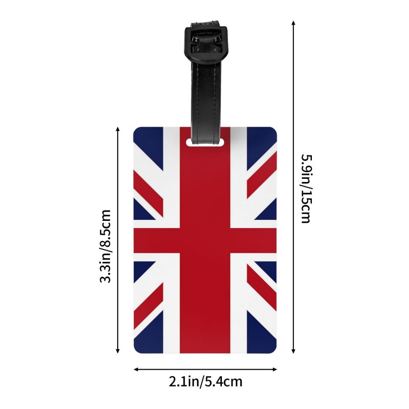 레트로 유니언 잭 러기지 태그(이름 카드 및 개인 정보 - Travel Accessories Name 리뷰 및 가격