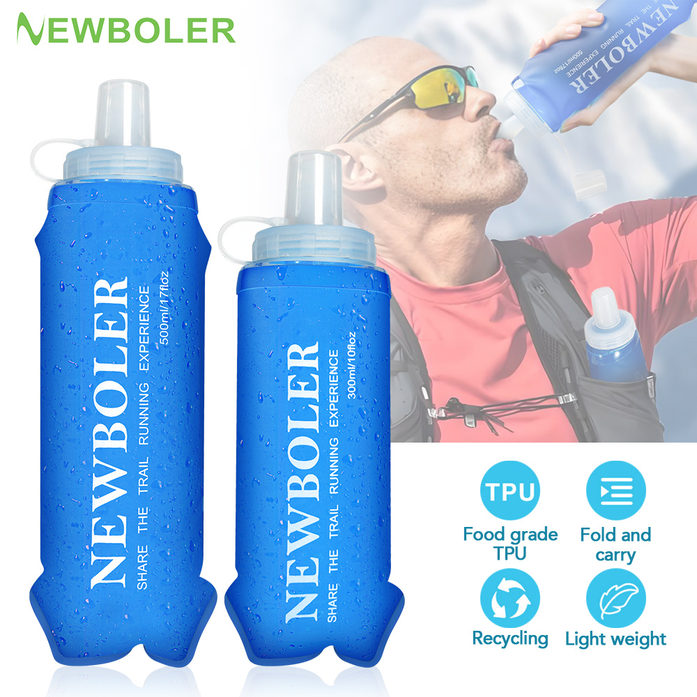 NEWBOLER 300/500ML 물병 TPU 접이식  - Water Bottle Collapsible 리뷰 및 가격