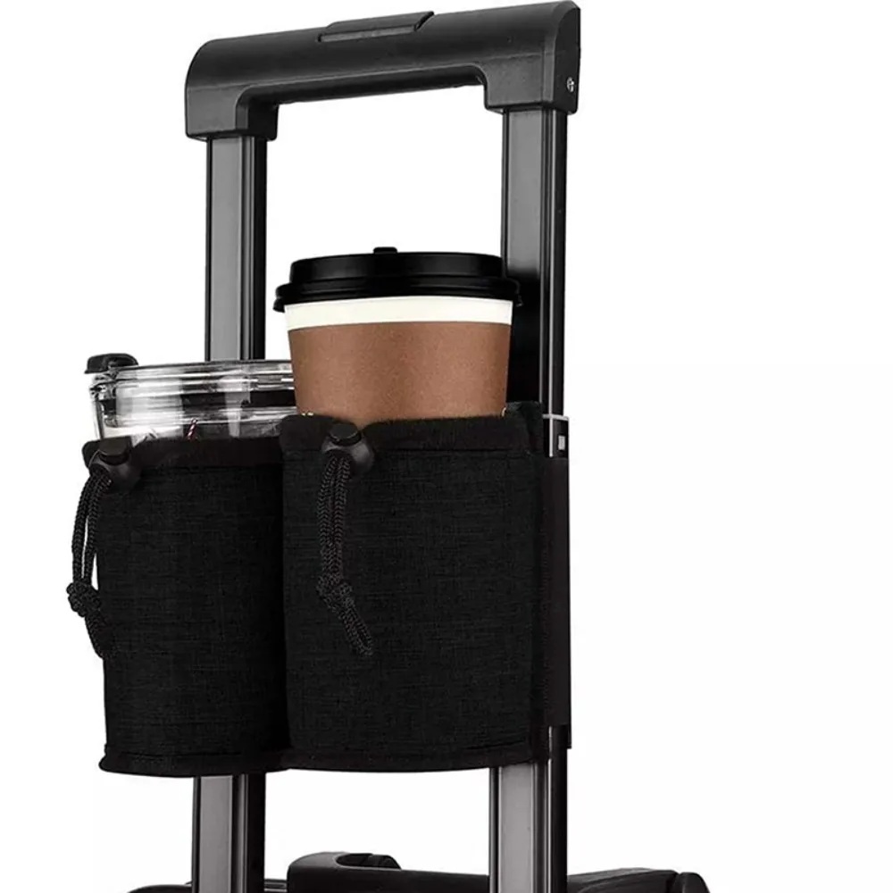 새로운 러기지 핸들 물병 홀더 가방, 듀얼 컵 보관 파 - Travel Accessories List 리뷰 및 가격