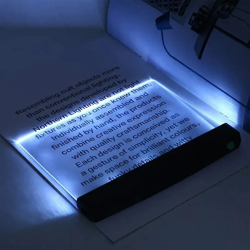 침대에서 독서를 위한 LED 책 조명, 평면 패널 눈  - Travel Reading Accessories 리뷰 및 가격