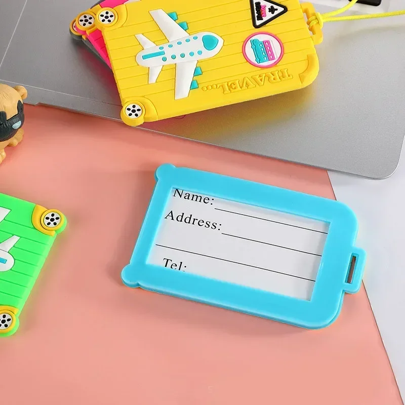 휴대용 PVC 수하물 태그, 수하물 이름 태그, 여행  - Travel Accessories Name 리뷰 및 가격