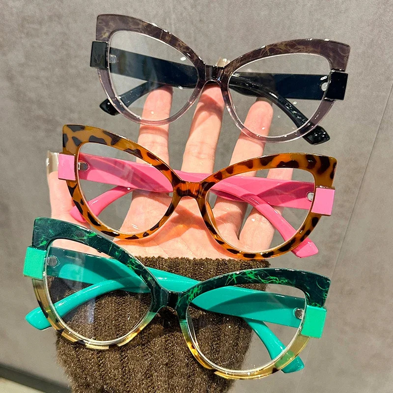개인 맞춤형 대형 프레임 컬러 블록 고양이 눈 모양 독 - Travel Reading Accessories 리뷰 및 가격