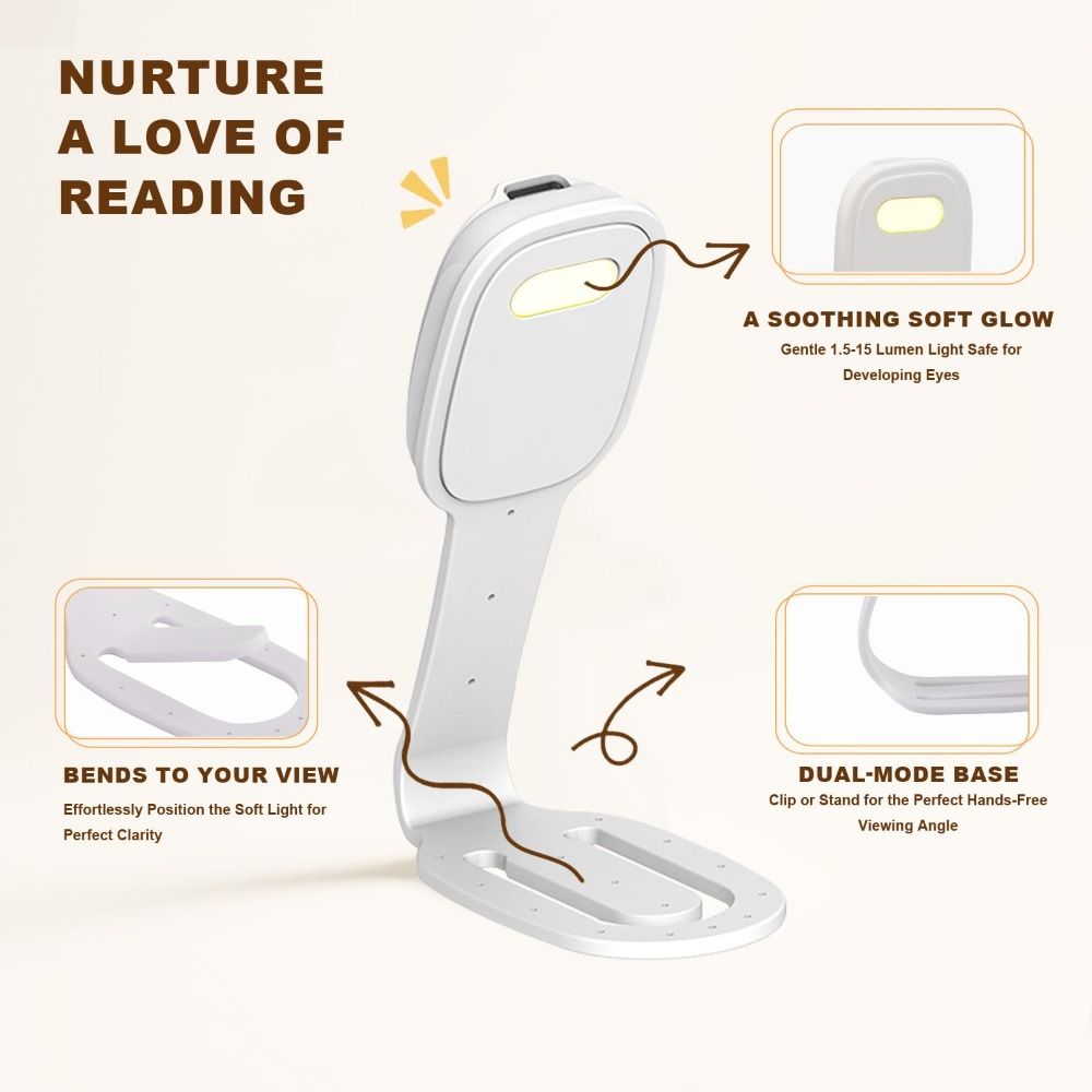 2-in-1 클립형 책 조명기(밝기 조절 가능) 초박형 - Travel Reading Accessories 리뷰 및 가격
