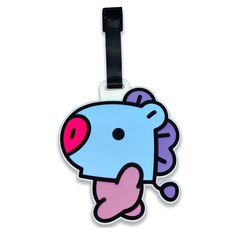 BT21 만화 귀여운 키체인 카와이 유니섹스 수하물 태 - Travel Accessories Unisex 리뷰 및 가격
