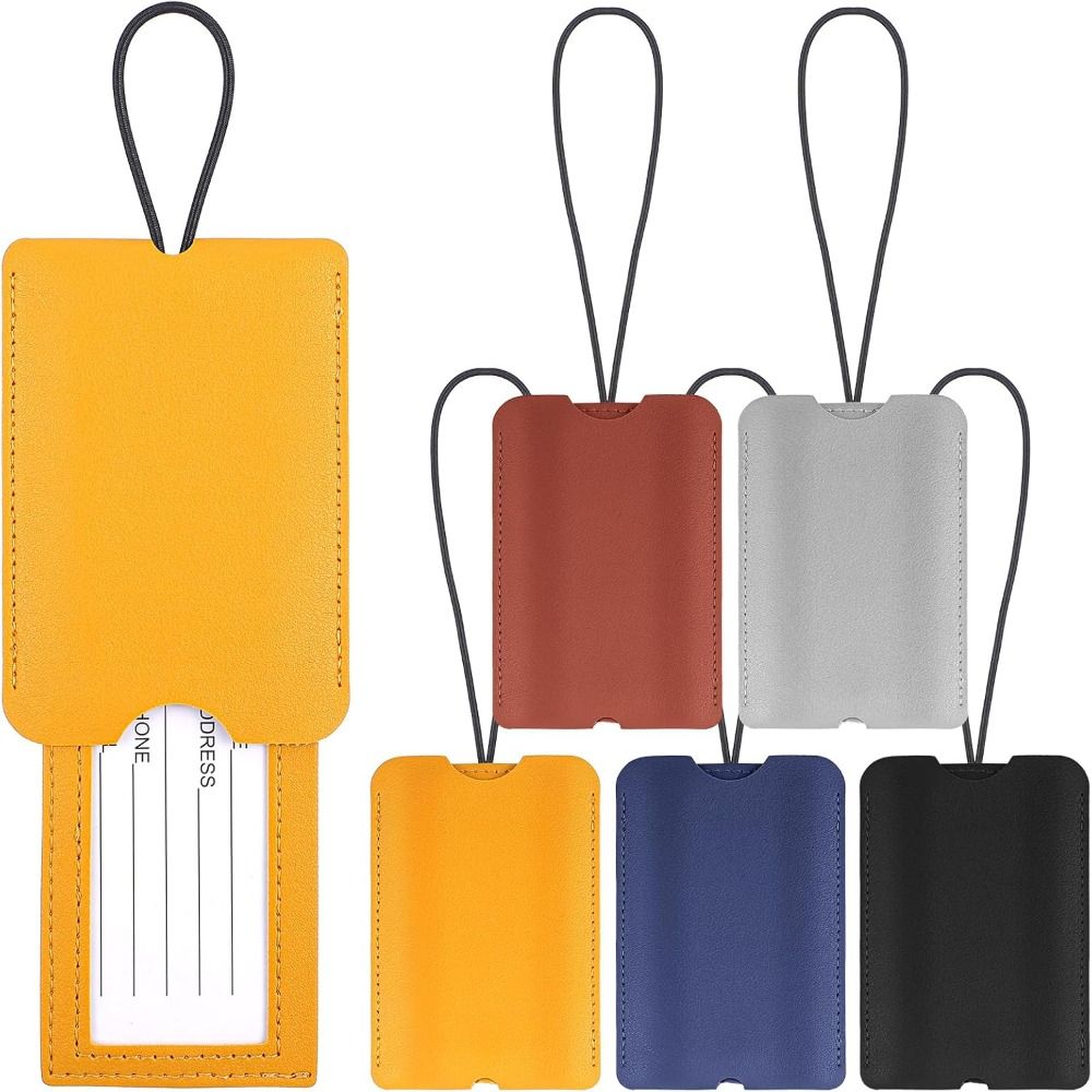 PU 가죽 풀아웃 러기지 태그 부드러운 레드 컬러 러기 - Luggage Tag Leather 리뷰 및 가격