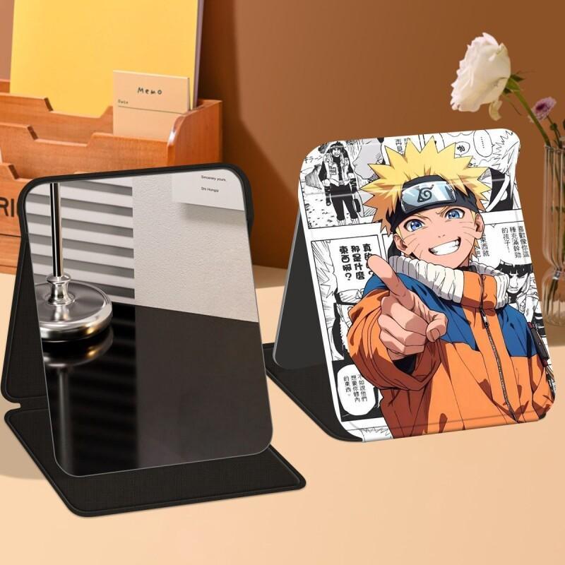 반다이 나루토 우즈마키 나루토 접이식 만화 화장 거울  - Travel Accessories Girly 리뷰 및 가격