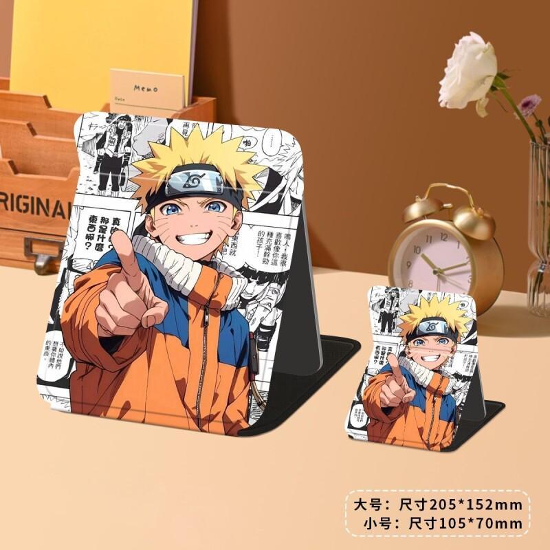 반다이 나루토 우즈마키 나루토 접이식 만화 화장 거울  - Travel Accessories Girly 리뷰 및 가격