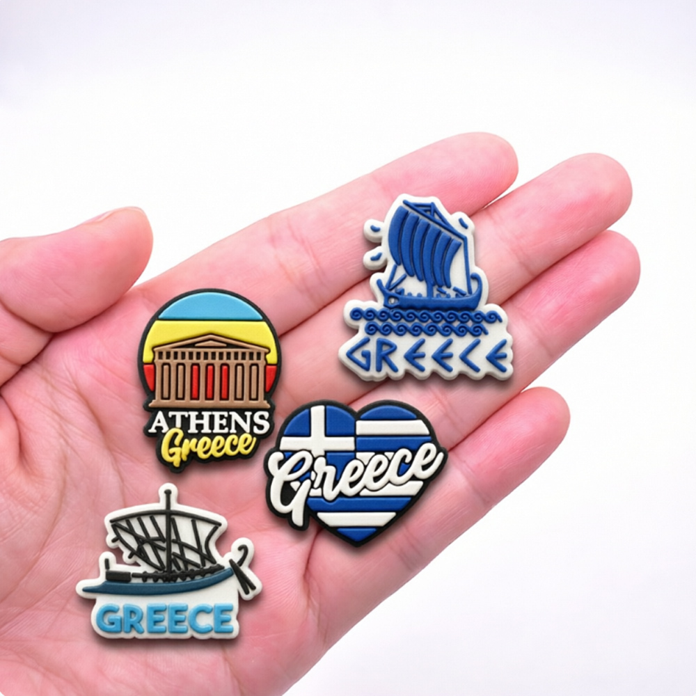 5-25개 그리스 신발 참, 그리스 문화 PVC 클로그 - Travel Accessories Greece 리뷰 및 가격