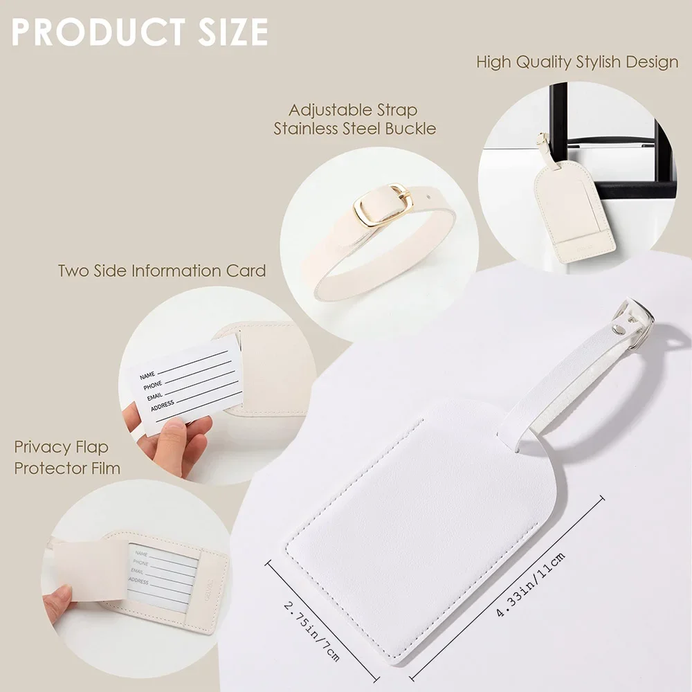 이름이 있는 맞춤형 레터 가죽 수하물 태그, 여행 가방 - Luggage Tag Leather 리뷰 및 가격