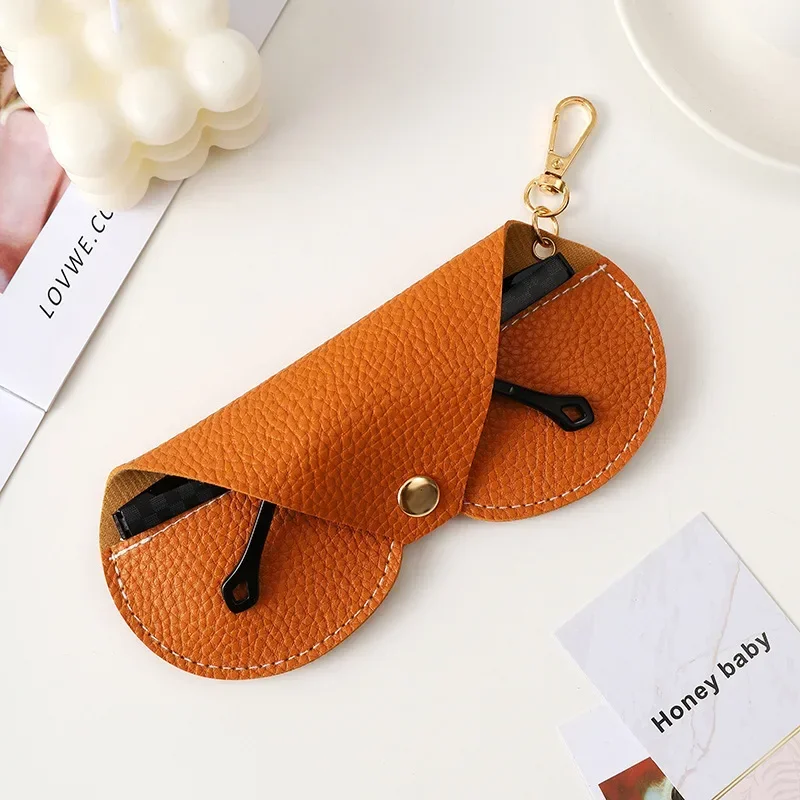 Litchi 양각 안경 커버 귀여운 교수형 PU 가죽  - Travel Reading Accessories 리뷰 및 가격