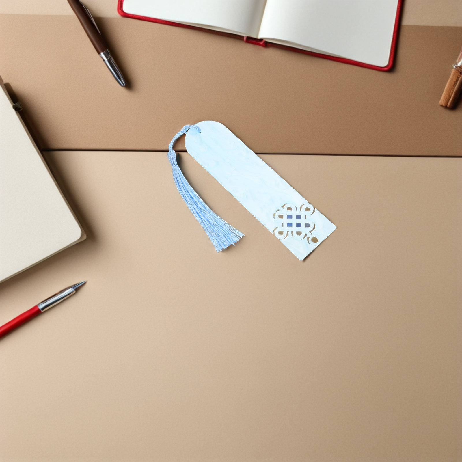 12개 세트의 속이 빈 아크릴 소재 중국 매듭 책갈피, - Travel Reading Accessories 리뷰 및 가격