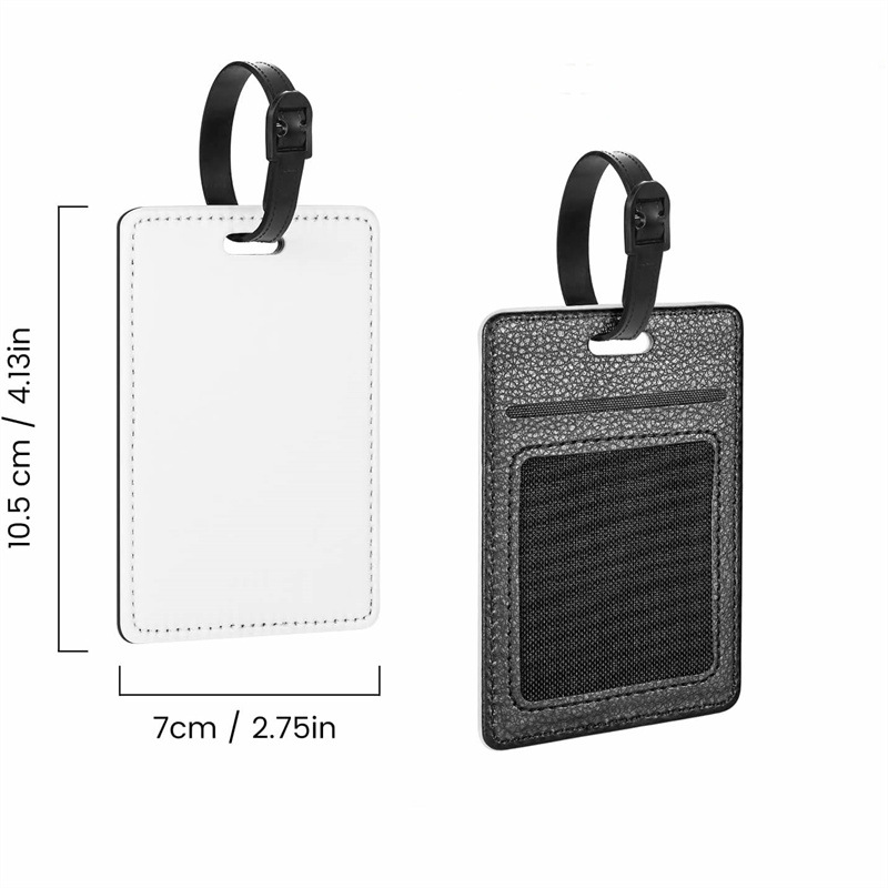 사용자 정의 사진 PU 가죽 수하물 태그 사용자 정의  - Luggage Tag Leather 리뷰 및 가격