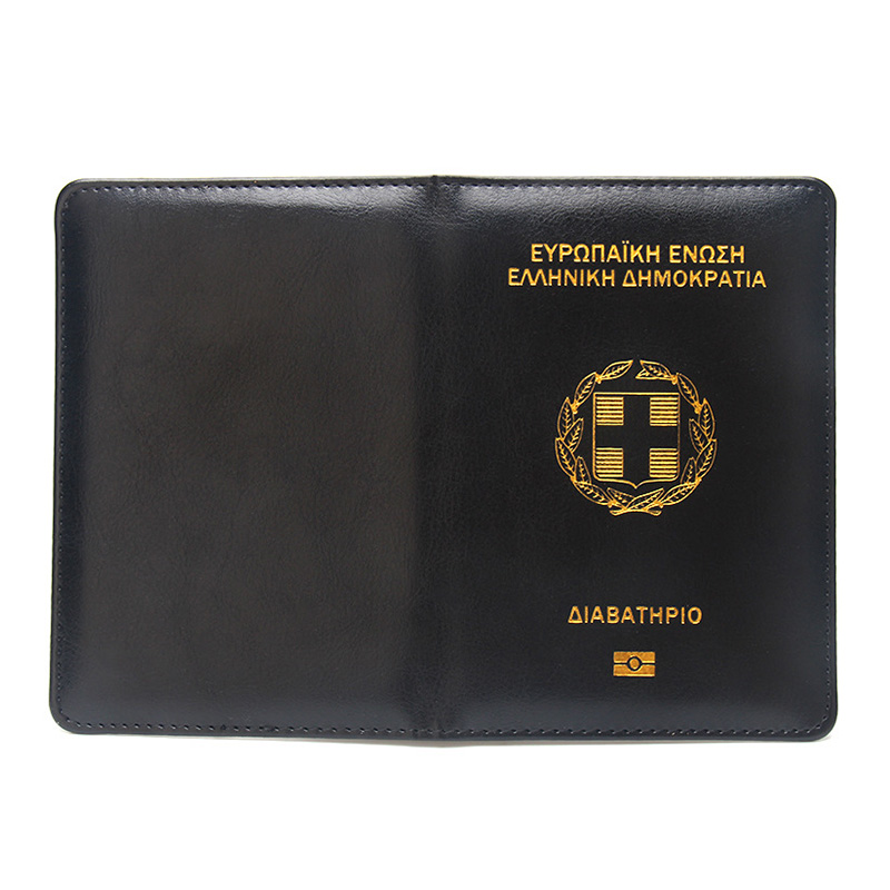 그리스 여권 홀더에 맞춤형 이름을 넣을 수 있습니다.  - Travel Accessories Greece 리뷰 및 가격