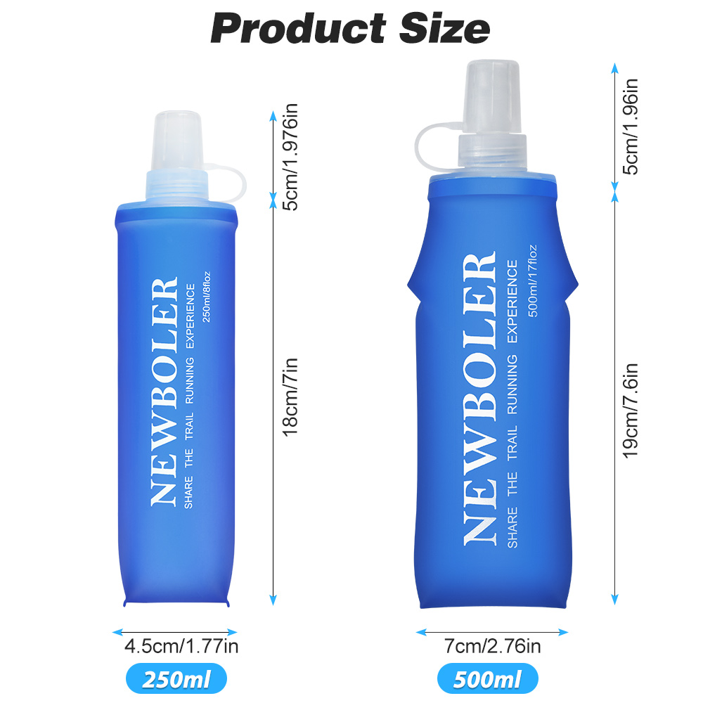 NEWBOLER 150ml 250ml 500ml 물병  - Water Bottle Collapsible 리뷰 및 가격