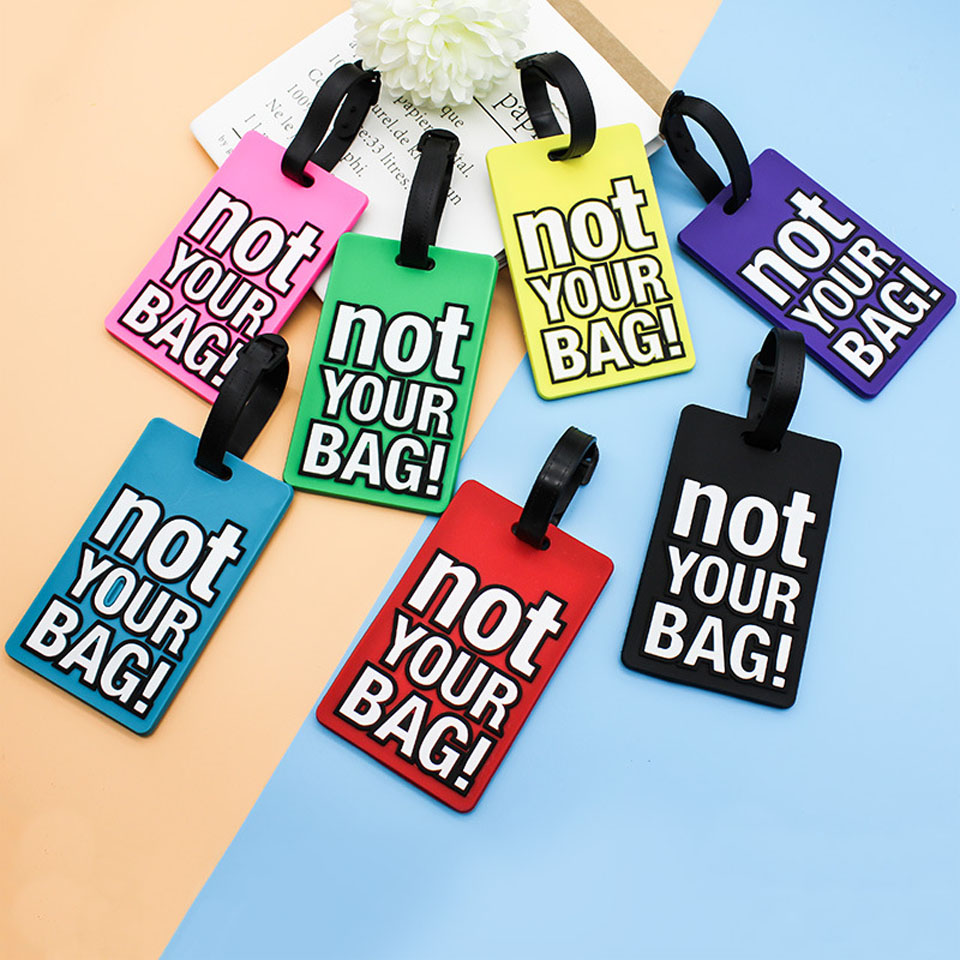 여행 가방 가방이 아닌 창의적인 글자, 수하물 태그,  - Travel Accessories List 리뷰 및 가격