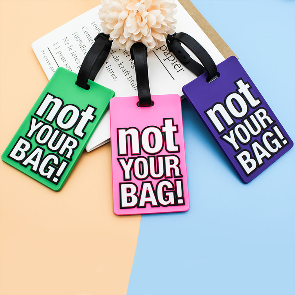 여행 가방 가방이 아닌 창의적인 글자, 수하물 태그,  - Travel Accessories List 리뷰 및 가격