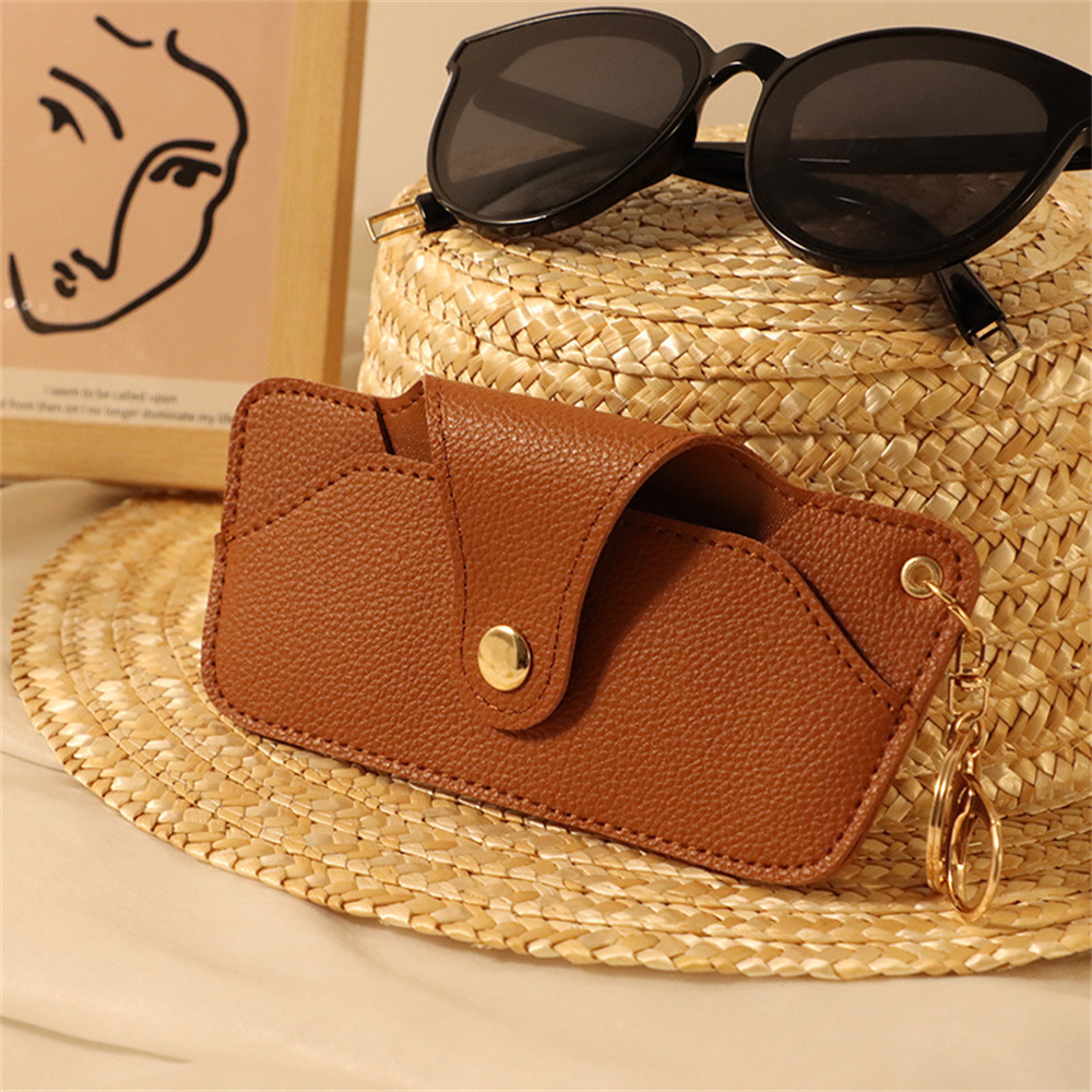 선글라스 보관 가방 PU 가죽 안경 홀더 독서용 안경  - Travel Reading Accessories 리뷰 및 가격