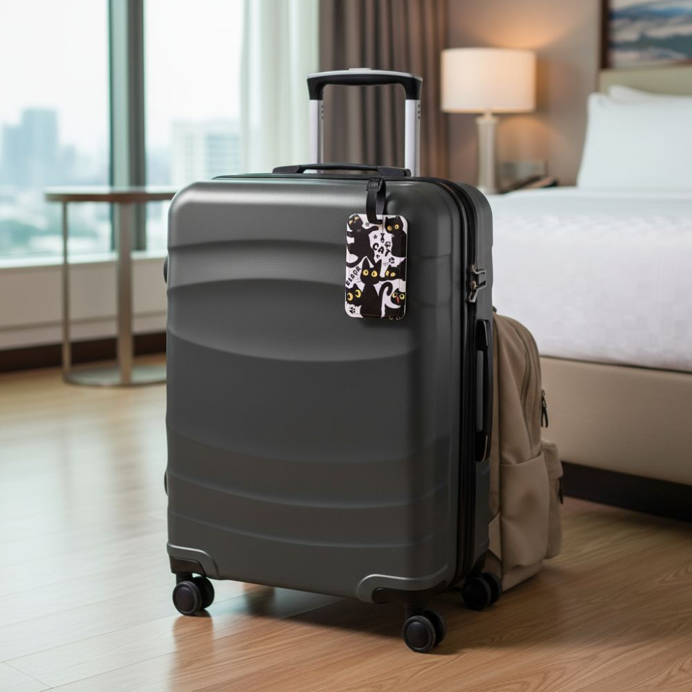 분실 방지 플라스틱 수하물 태그 예술적인 여행 가방 배 - Travel Accessories List 리뷰 및 가격