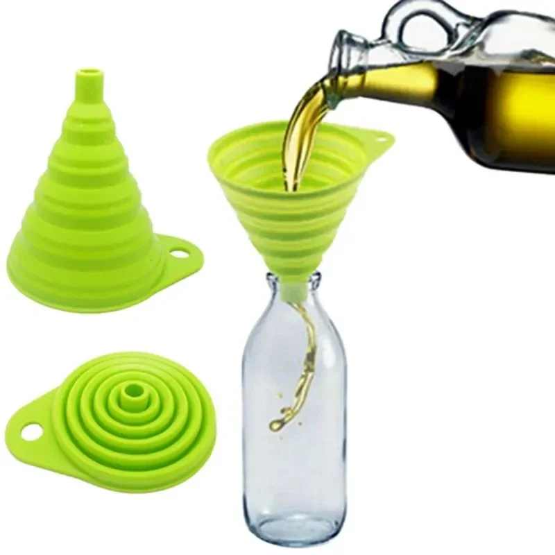 1/4개 실리콘 접이식 깔때기, 접을 수 있는 주방용  - Water Bottle Collapsible 리뷰 및 가격