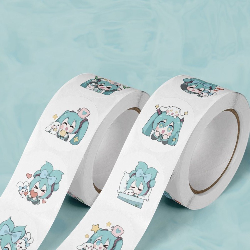 인스 감성 귀여운 하츠네 미쿠 스티커, 만화 장식용 씰 - Travel Accessories Cute 리뷰 및 가격