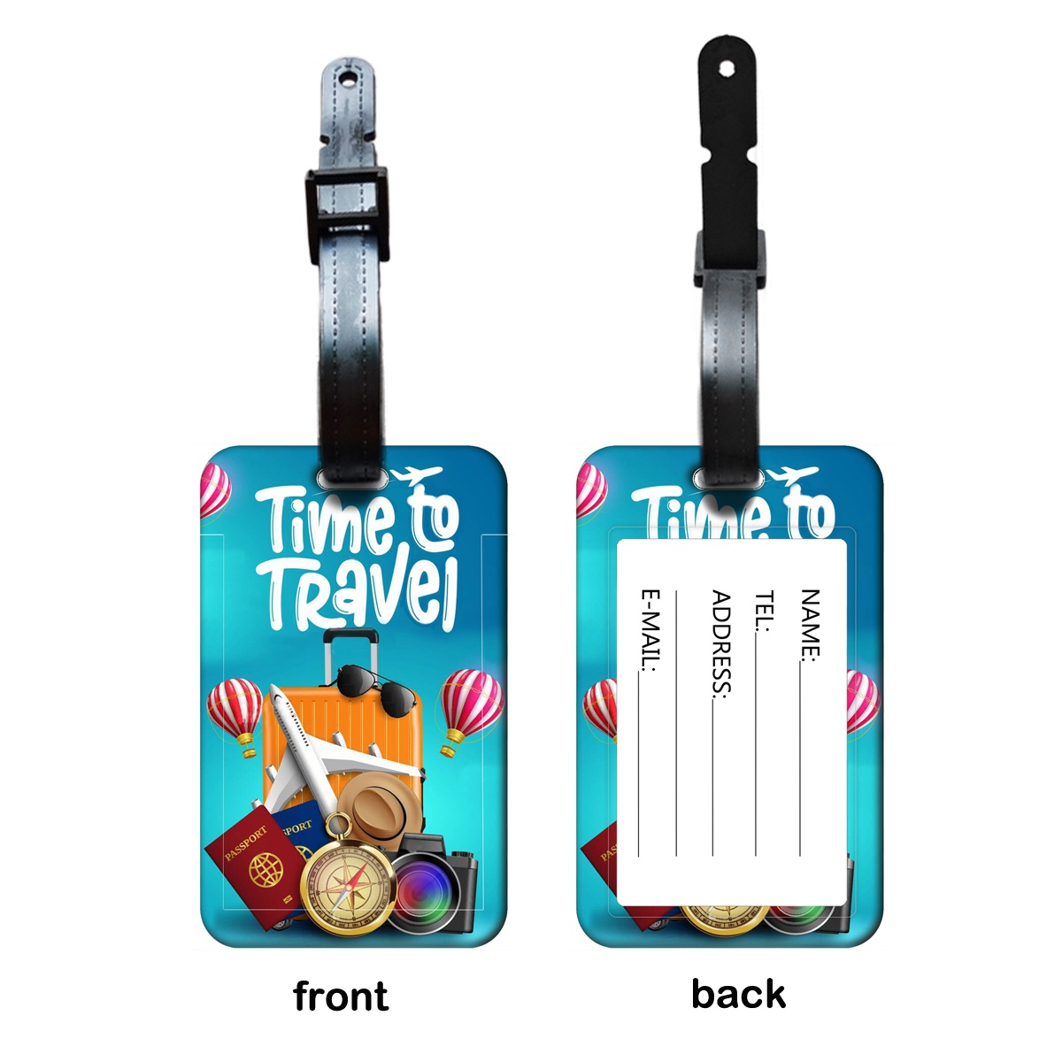 여행 스타일 러기지 태그 남녀 공용 여행 가방 라벨 클 - Travel Accessories Gifts For Women 리뷰 및 가격