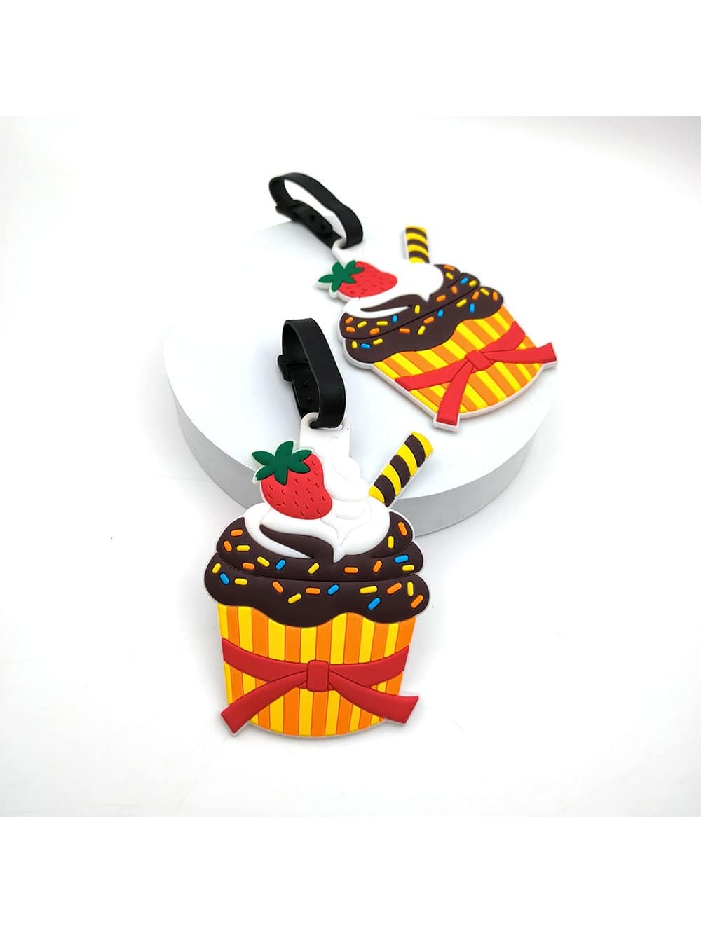 1PCS 여행 액세서리 가방 수하물 태그 귀여운 만화  - Travel Accessories List 리뷰 및 가격