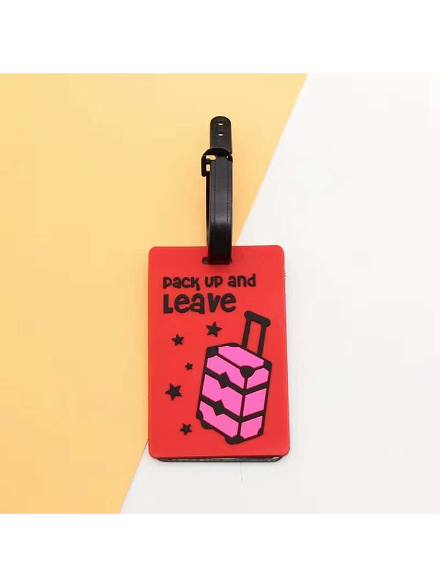 1PCS 여행 액세서리 가방 수하물 태그 귀여운 만화  - Travel Accessories List 리뷰 및 가격