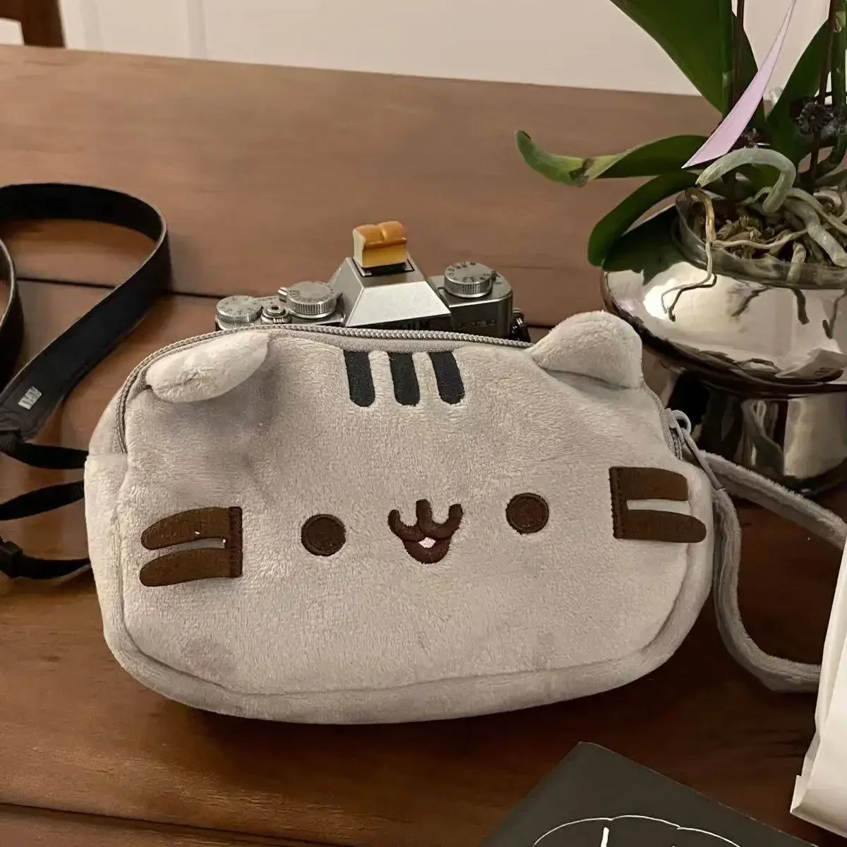 귀여운 Pusheen 연필 케이스 만화 뚱뚱한 고양이  - Travel Accessories Cute 리뷰 및 가격