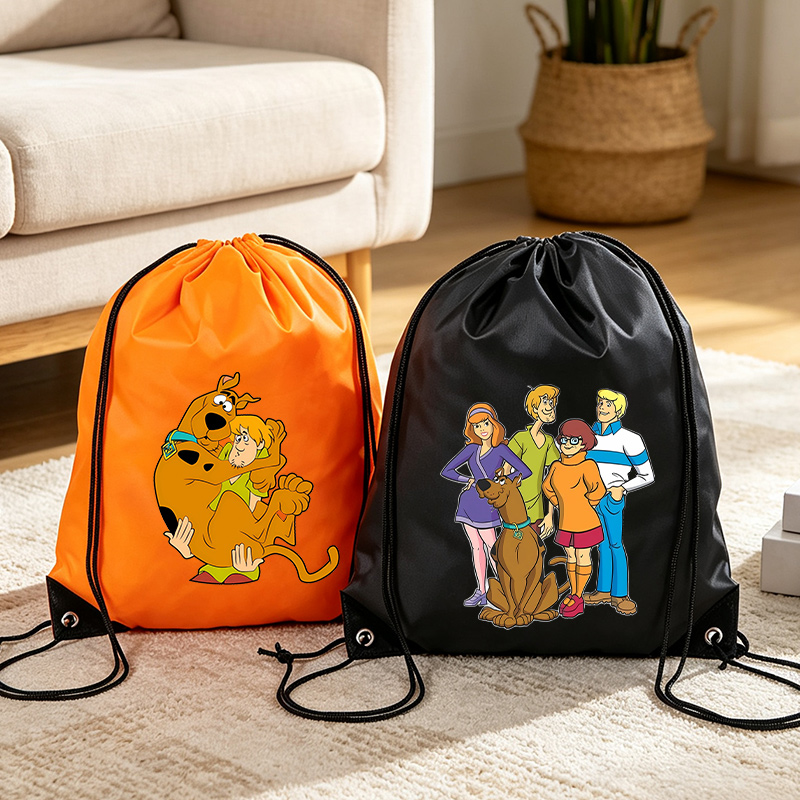 스쿠비 두 드로스트링 수납 가방 멋진 만화 개 포켓 백 - Travel Accessories Cute 리뷰 및 가격