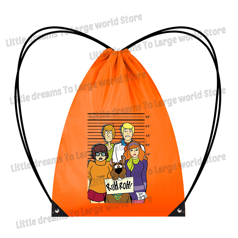 스쿠비 두 드로스트링 수납 가방 멋진 만화 개 포켓 백 - Travel Accessories Cute 리뷰 및 가격