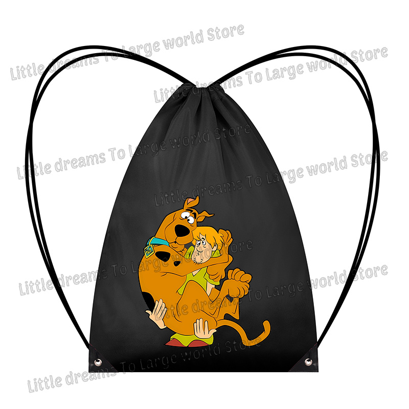 스쿠비 두 드로스트링 수납 가방 멋진 만화 개 포켓 백 - Travel Accessories Cute 리뷰 및 가격